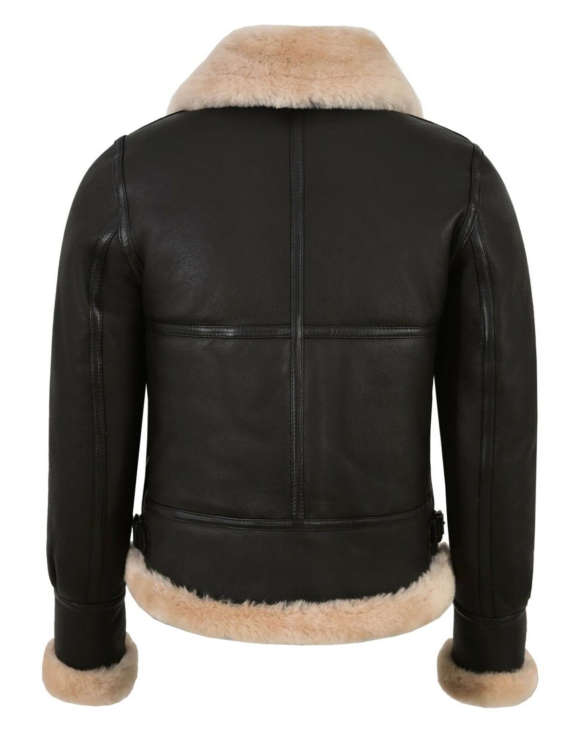 Women's RAF B3 Flying Bomber Aviator Style Leather Jacket..