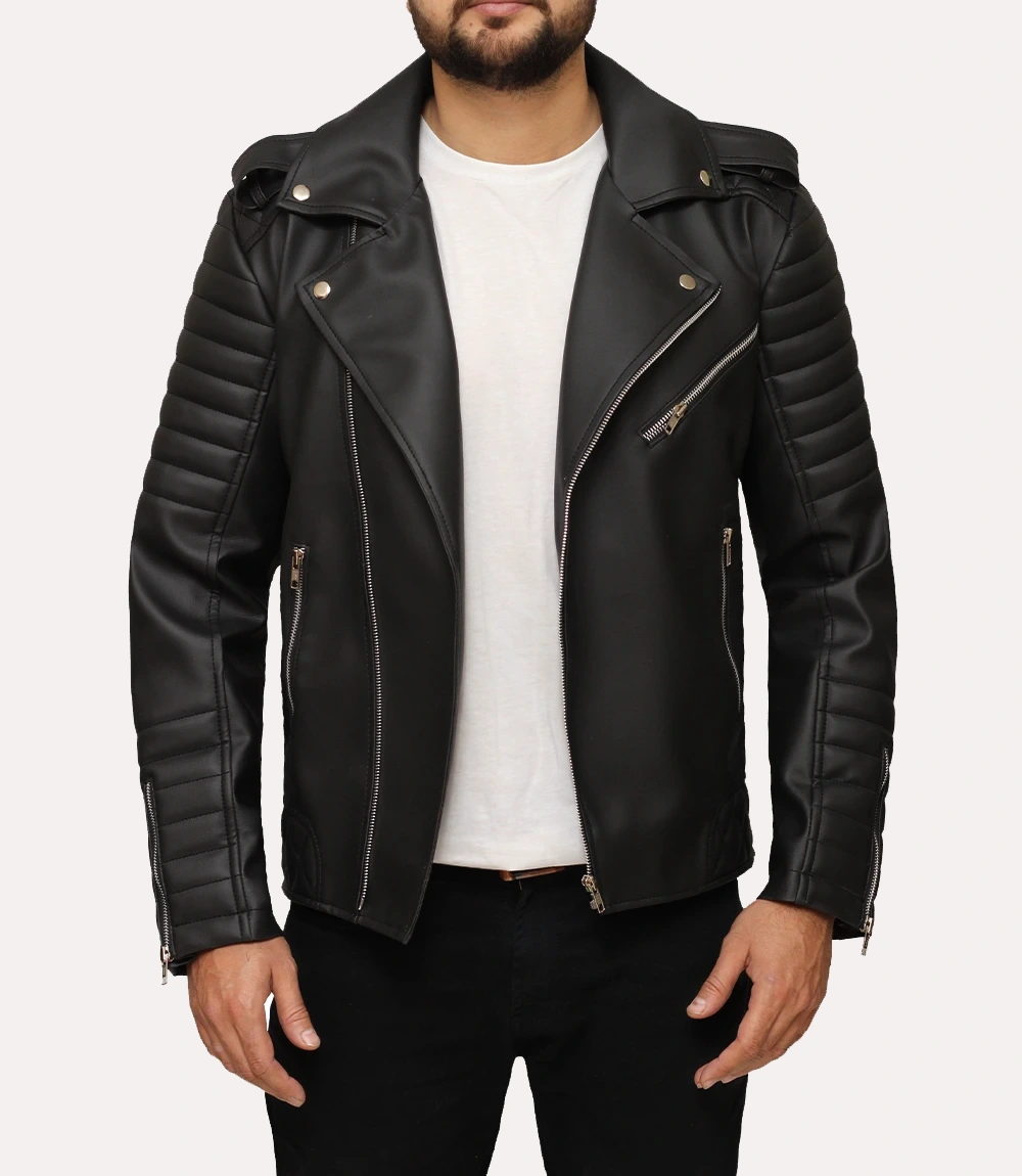 Quilted Leather Jacket