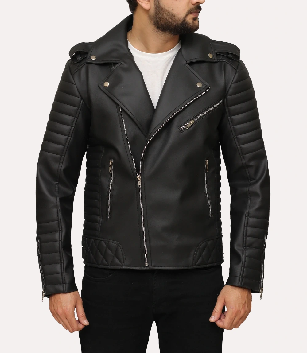 Quilted Leather Jacket2