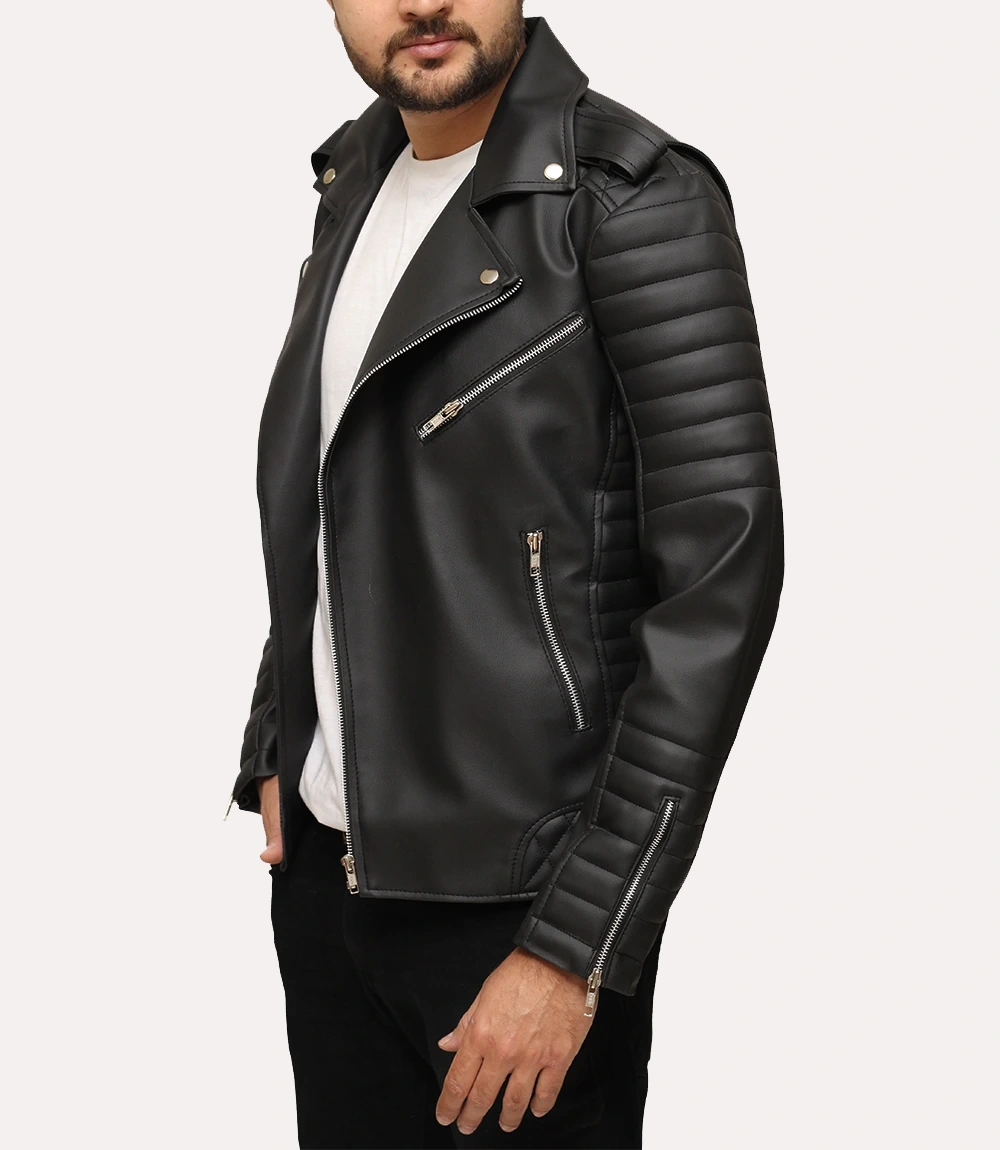 Quilted Leather Jacket33